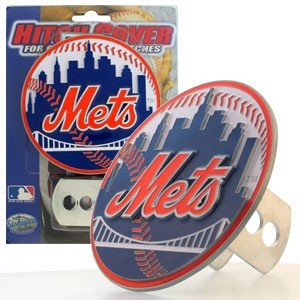 MLB Trailer Hitch Cover - New York Mets