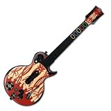 Guitar Hero III Designer modding Schutzfolie Sticker für PS3 & Xbox360 – Black Savage