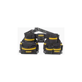 DEWALT D5100LG Heavy Duty Ballistic Nylon Tool Belt, Waist 36-Inch to 48-Inch