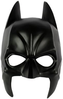 Melody Masquerade Makeup mask -  Movie theme mask - Batman Dark Knight Mask - Hand make High Quality Resin Black