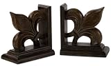 Fleur De Lis Bookends - Set Of 2