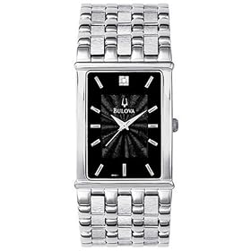 Bulova Men's Diamond Accented Watch #96D11