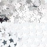 Silver Star Metallic Confetti 2 1/2oz