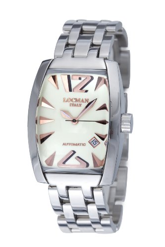 Locman Men's 150BAVGN Panorama Collection Steel Watch