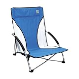 Brunner Strandstuhl Cuba blau-weiß