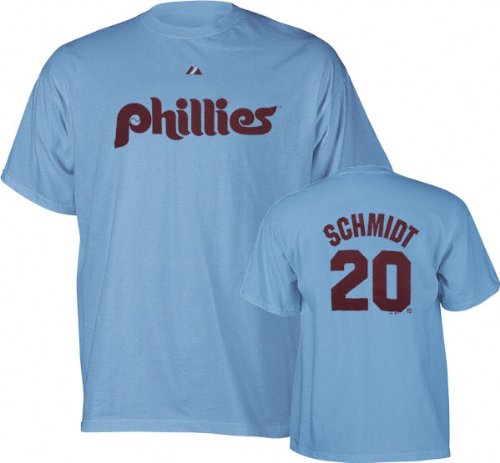 Mike Schmidt Big & Tall Philadelphia Phillies #20 Cooperstown Name and Number T-Shirt