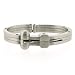 Stainless Steel Bangle Men's Bracelet by Bucasi