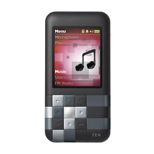 Creative Zen Mozaic 4 GB MP3 Player (Black)