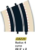 Scalextric - Sport Advanced Track System Radius 4 Curve 22.5 Degree x 2