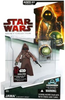 Star Wars 2009 Legacy Collection BuildADroid Action Figure BD No. 39 Jawa with Security Droid