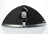 from Monitor Audio Monitor Audio IDECK200 iPod/iPhone Hifi Docking Station with Dual 100mm C-CAM Bass Drivers in Black Model i-deck 200