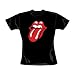 Classic Tongue - T-Shirt Skinny Black (S)