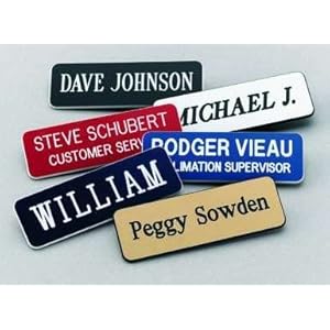 Engraved Name Badges