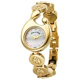 Mother and Child Women's Gold-Tone Bracelet Watch #MC-203YB