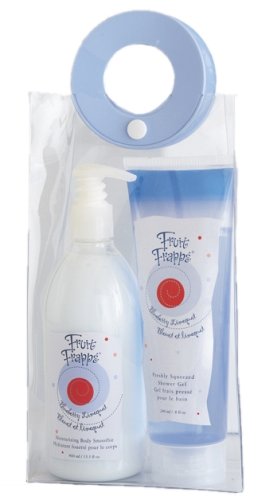 Fruit Frappe By Upper Canada Gift Tote Set With Blueberry Citron Body Smoothie And Shower... by Fruit Frappe Upper Canada
