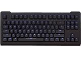 Max Keyboard Blackbird Tenkeyless (TKL) Blue Backlit Mechanical Keyboard (Blue Cherry MX)