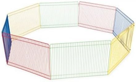 Prevue Pet Products Multi-Color Small Pet Playpen 40090, Ideal for hamsters, gerbils and other small pets