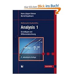 Analysis 1: Grundlagen und Differenzialrechnung