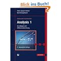 Analysis 1: Grundlagen und Differenzialrechnung