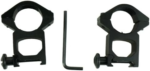 Welcomeget 25.4mm Diameter Scope Rings High Mount Rings Sope Accessory 406