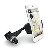 Satechi エアコン吹き出し口取付型 スマートフォンホルダー 角度調整自在　（Apple iPhone 6/6S/6 Plus/6S Plus/5S/5C/5, Galaxy S6/S6 Edge/S5/S4, LG G4, Nexus 5X, HTC M9などその他多くに対応）