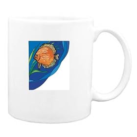 Mug with aquatic, fish, animal by Shopzeus