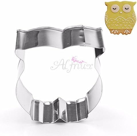 Dynaics Cookie Stainless Steel Mold Biscuit Sugarcraft Fondant Cutter Cake Owl