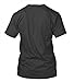 Thin Blue Line Punisher Logo T-Shirt - 100% Cotton (3XL, Black)