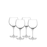Luigi Bormioli Set of 4 Allegro 18.5-Oz. Burgundy Wine Glasses