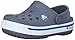 Crocs Crocband II.5 Clog (Toddler/Little Kid),Charcoal/Sea Blue,10-11 M US Little Kid