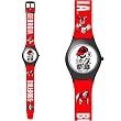 Game Time Children's NCAA University Of Georgia Bulldog Logo Fan Series Watch #COL-KDI-GEB