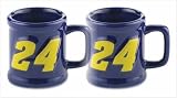 Nascar Collectibles ~ Jeff Gordon Set of 2 Mini Mugs