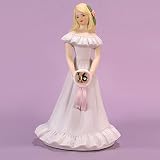 Growing up Girls from Enesco Musical Blonde Age 16 Figurine 7.5 IN