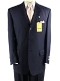 ~~ SPECIAL DEAL ~~ Brand New MADE IN ITALY Dark Navy ROSSETTI Mens Suit Super WORSTED WOOL Suits With BEST CUT & FIT