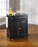 Crosley Furniture KF30024DBK Cambridge Portable Kitchen Island