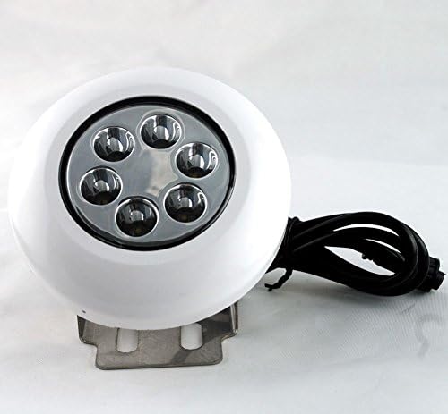 Landscape Lighting Bulbs 6w LED Cool White Underwater Boat LED Lights Marine Yacht Fish Squid Stainless Outdoor Security Lighting