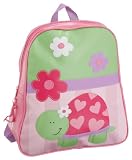 Stephen Joseph Girls 2-6x Gogo Turtle Bag,Lime Green/Pink,One Size