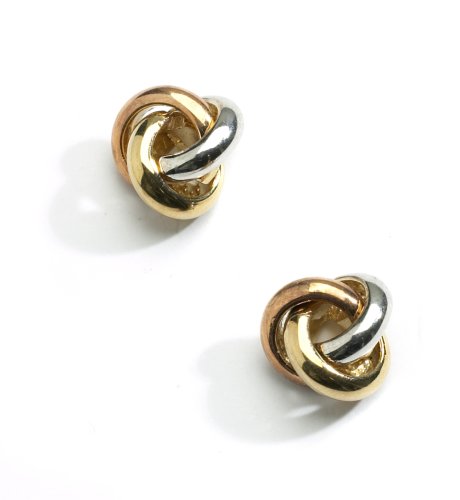 3 Colour Knot Earrings
