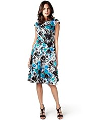 Per Una Cotton Rich Floral Dress