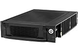 Rack amovible noir ventile pour disque dur SATA