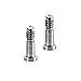 Bislinks® 2 x Bottom Screws Pentalobe Silver Replacement Part Repair for iPhone 6