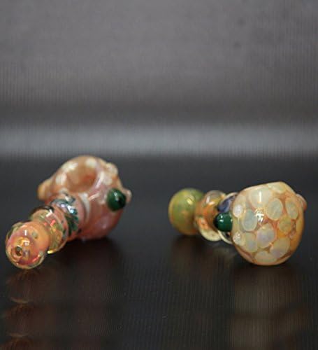 DT Amercian Made Glass Smoking Hand Spoon Pipe