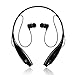 QCY Sport Wireless Bluetooth Headphones, Upgrade Sweatproof Neckband Stereo Earphones -Black