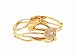 Rose Gold and Diamond Reticolo Cuff by Lucifer Vir Honestus