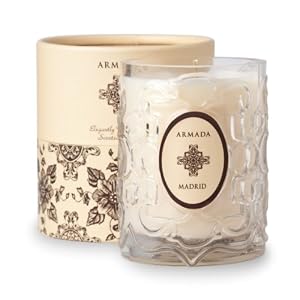Zodax IG-1630 Armada Scented Candle Jar in Gift Box, Madrid Scent, 3 by 4-Inch