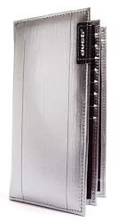 Ducti 11106HB Hybrid Checkbook Wallet in Silver