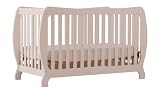 Stork Craft Monza II Fixed Side Convertible Crib, White