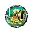 Star Wars Yoda - "Happy Birthday You Must Have" 18 inch Mylar Balloon