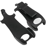 Eforcity\'s Black Plastic Swivel Belt Clip Holster for Nextel i265/i275