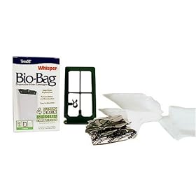 Tetra Whisper Bio-Bag Disposable Filter Cartridge, Medium (4 Pack) by